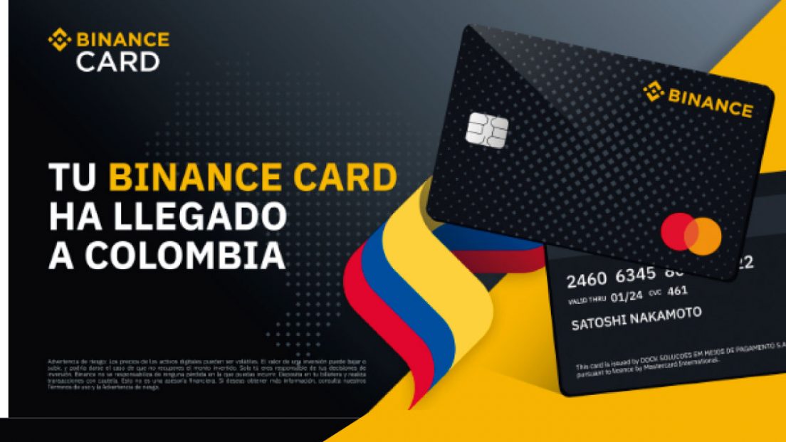 La 'Binance Card' llegó a Colombia para que puedas pagar con ...