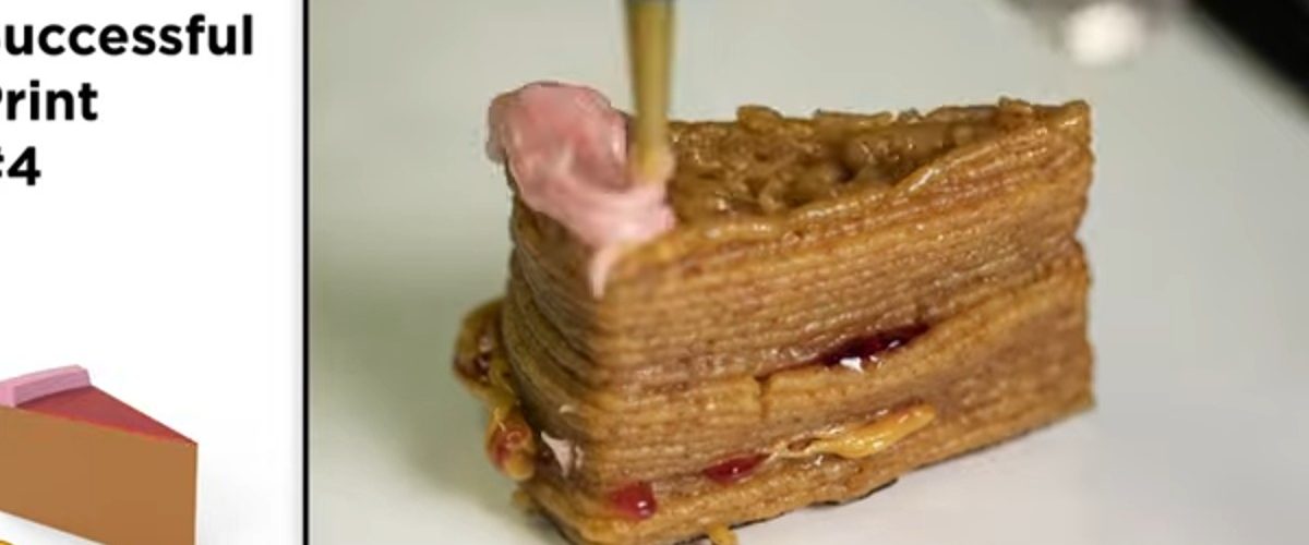 impresora 3d postres