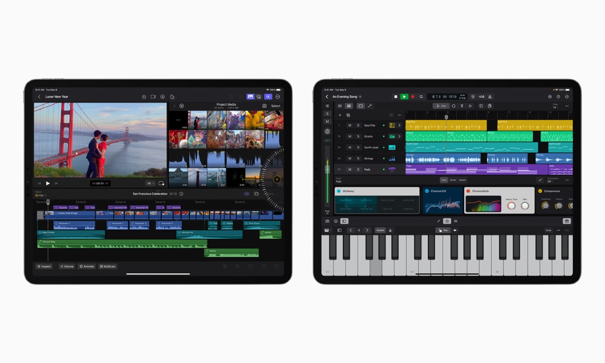Apple lanza Final Cut Pro y Logic Pro, editores de vídeo y sonido para iPad  con aprendizaje automatizado • ENTER.CO