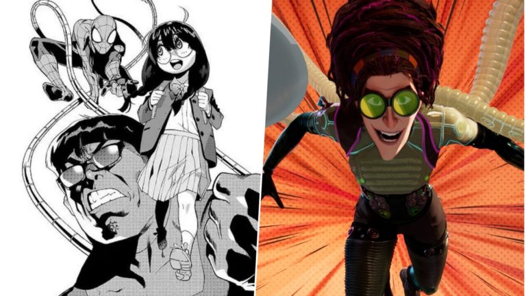 Spider-Man: Octopus Girl’ manga de doctor octopus