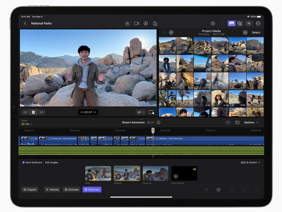 Final Cut Pro edicion video multicamara