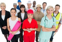 diferentes profesiones