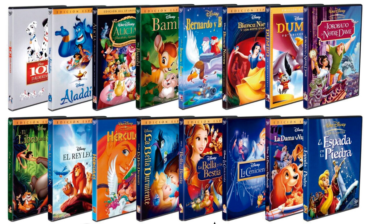 Disney está empezando a enterrar las películas en DVD y Blu Raysi aún  existían •