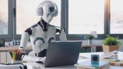 robot escritor