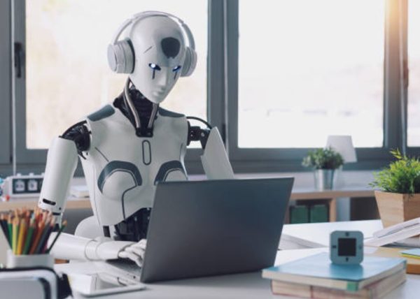 robot escritor