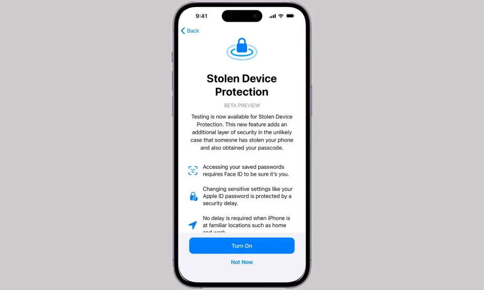 iOS 17.3 se la pone más difícil a los ladrones con «protección en caso de robo del dispositivo»
