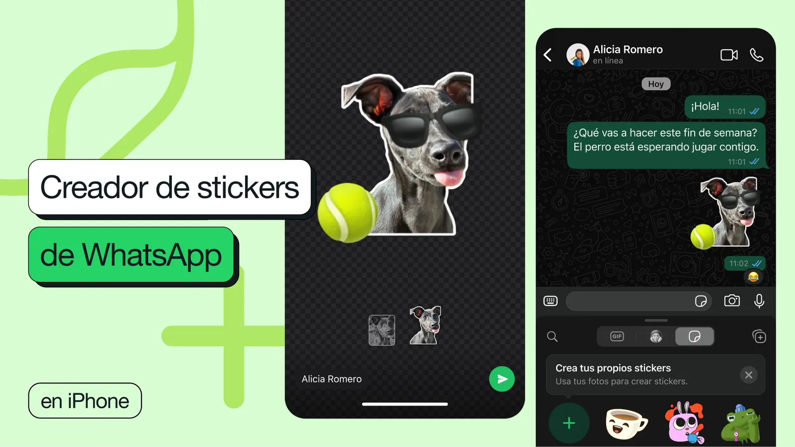 El creador de stickers de WhatsApp ya está disponible para algunos