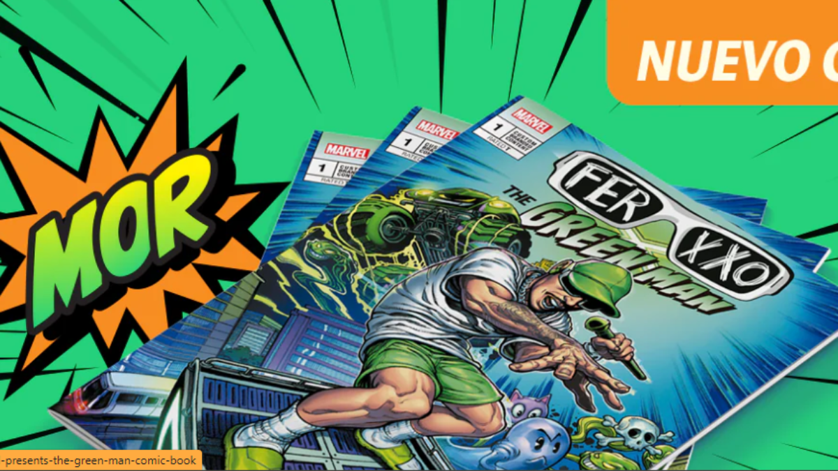 The green man', el nuevo cómic de Feid en colaboración con Marvel
