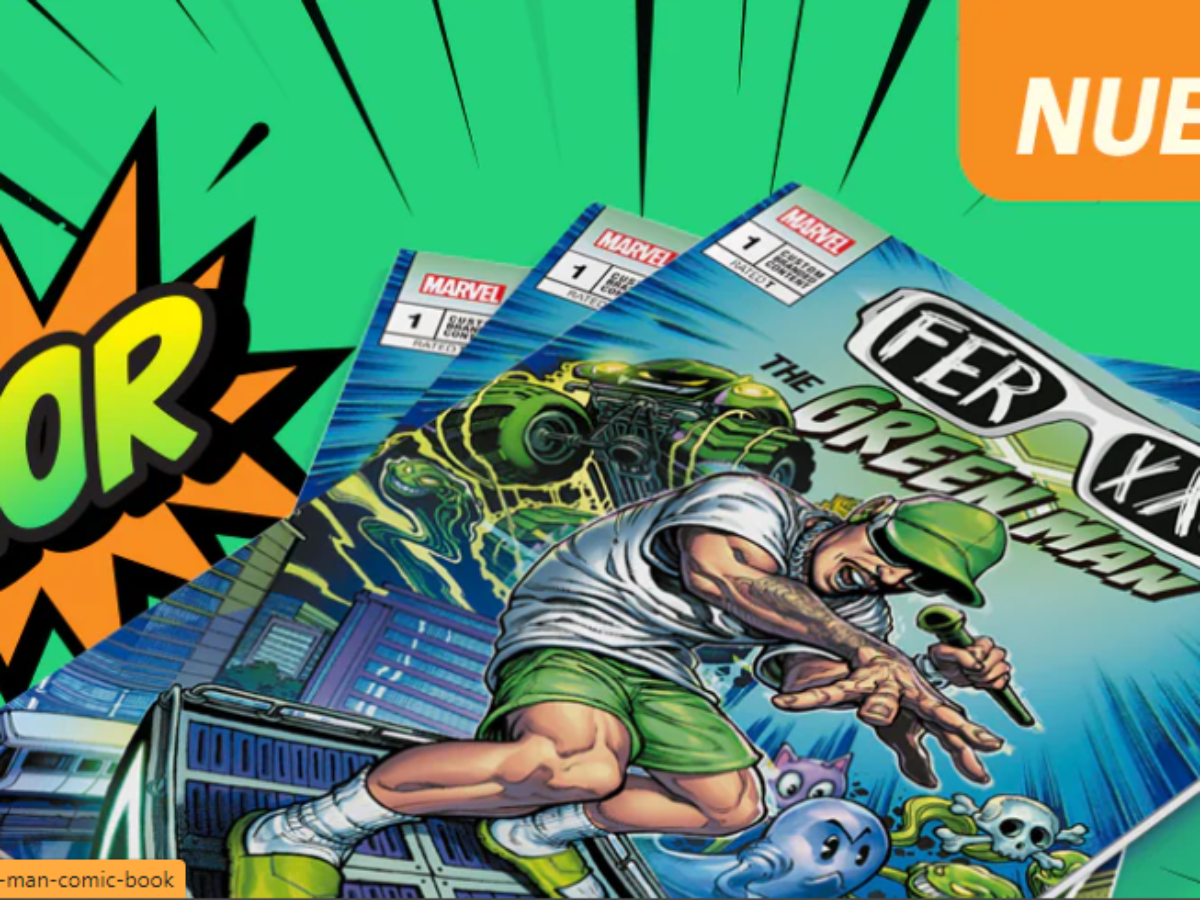The green man', el nuevo cómic de Feid en colaboración con Marvel