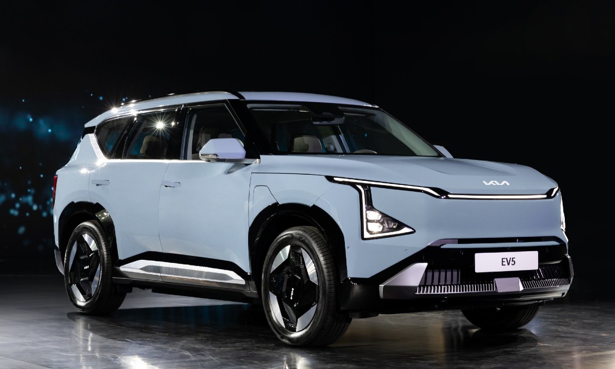 Kia lanza en Colombia su nuevo carro eléctrico, EV5: ¿Diseño futurista?