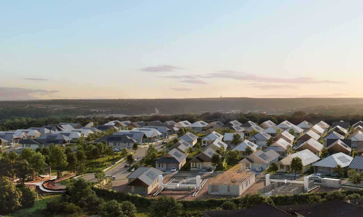 Así es un barrio completo construido con impresora 3D; ¿se mudaría?