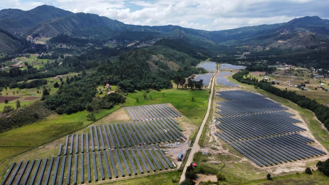 9,9 MW de sol para Colombia: Inauguran parque solar que impulsa la ...