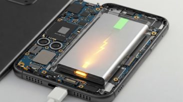 celular, con batería
