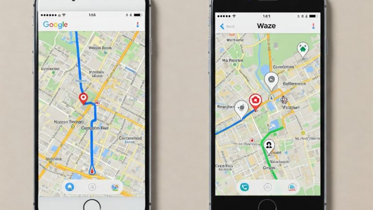 maps, waze