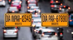 pico y placa bogotá