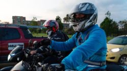 motociclistas en bogotá
