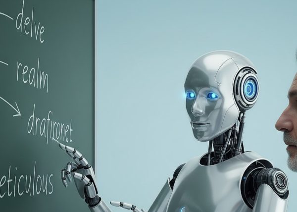 robot, enseñando a humano