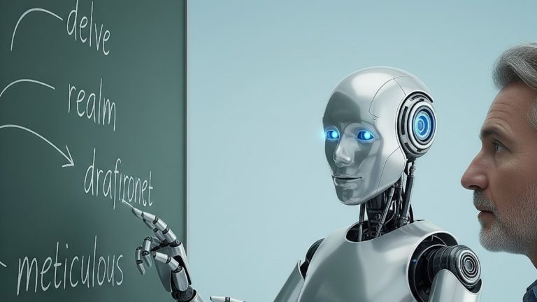 robot, enseñando a humano