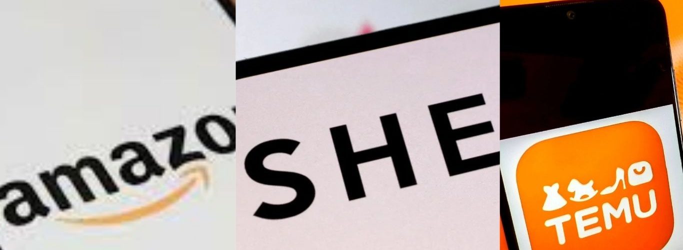 PLATAFORMAS, SHEIN, AMAZON, TEMU
