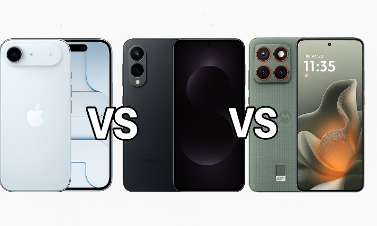 iPhone Air vs Galaxy S25 Edge vs Moto X70 Air: la batalla por el ultradelgado perfecto