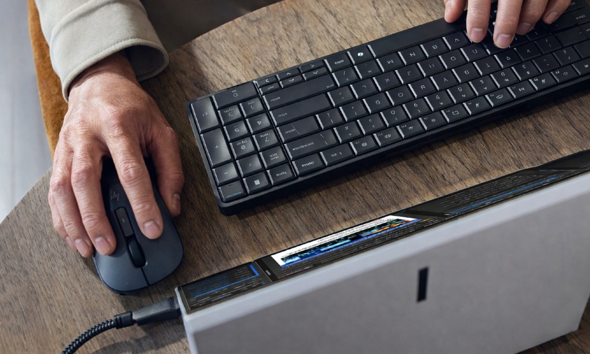 HP presenta su PC integrada en un teclado, una innovación premiada en CES 2026