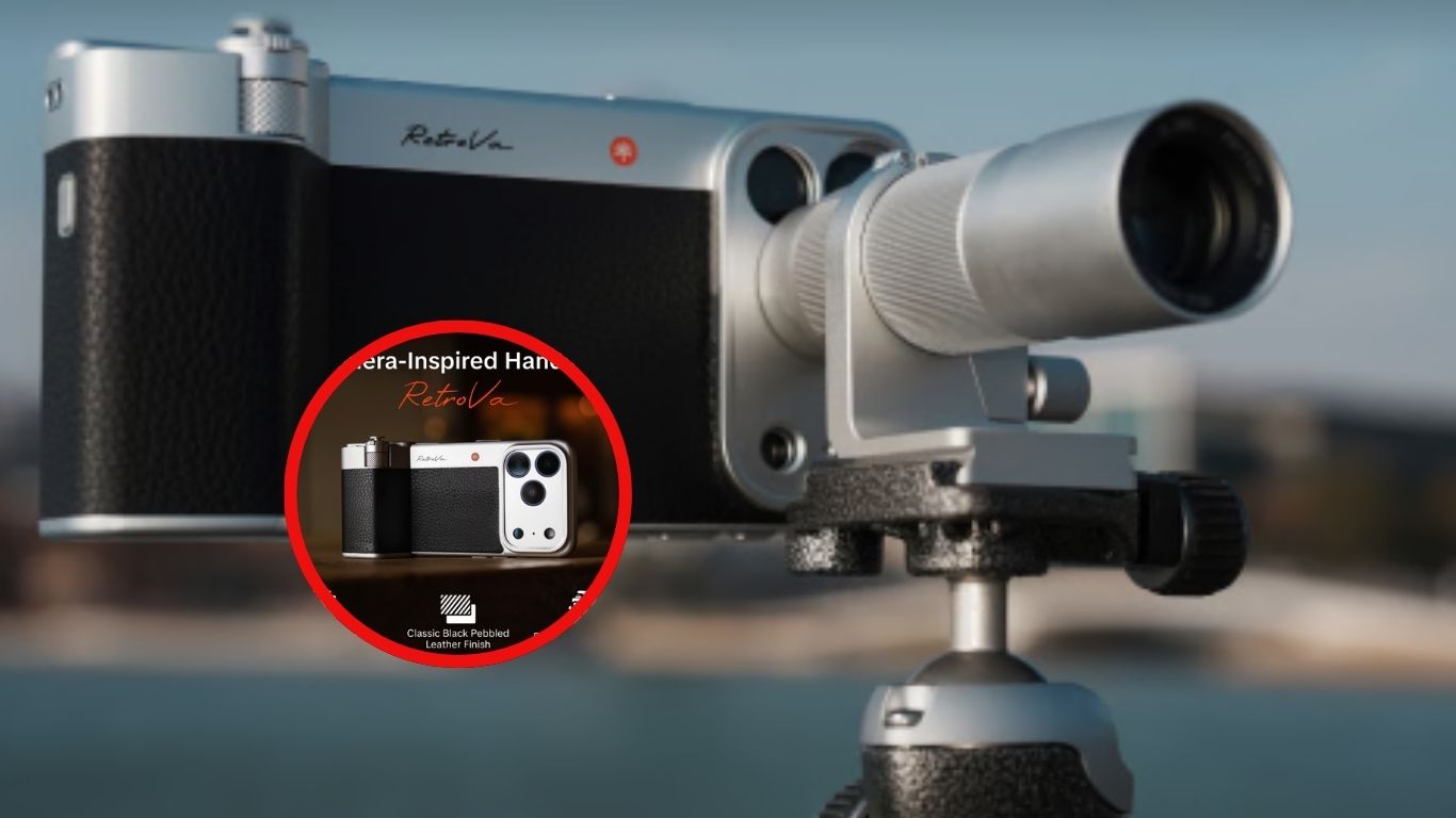 Así funciona RetroVa, el kit fotográfico para iPhone 16 Pro y iPhone 17 Pro