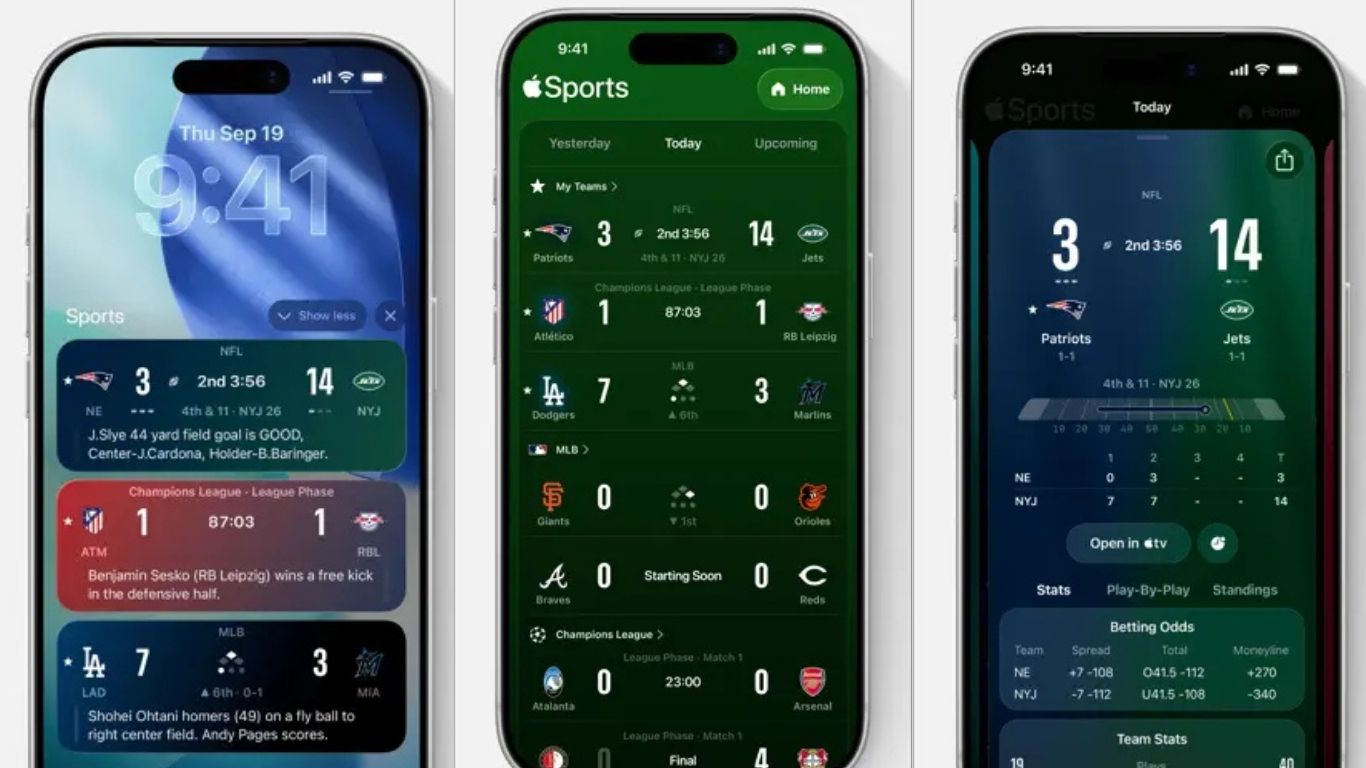Apple Sports ya funciona en Colombia: ¿cómo descargarla y qué deportes ofrece?