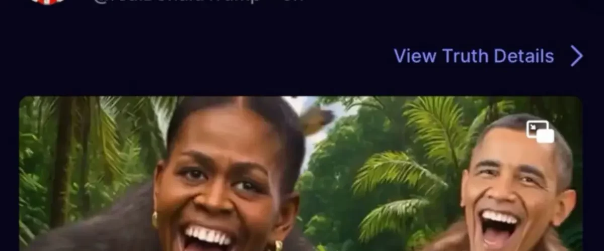 Donald Trump ha creado una nueva polémica por un Video racista de Obama creado con IA