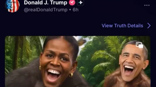 Donald Trump ha creado una nueva polémica por un Video racista de Obama creado con IA
