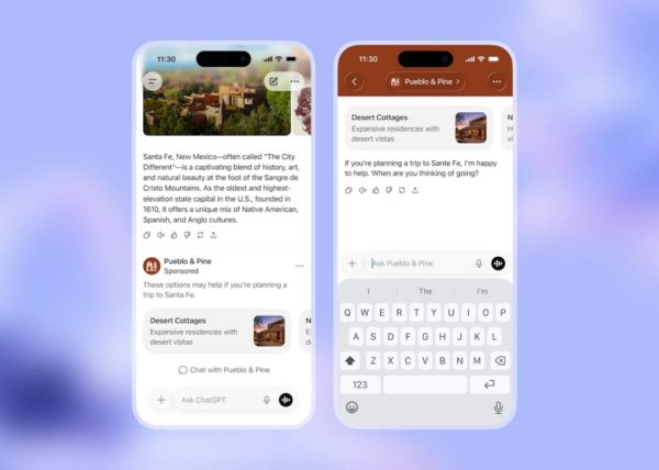 La Publicidad en ChatGPT ya es una realidad: así funcionará la nueva era de anuncios del modelo IA favorito de la Internet.