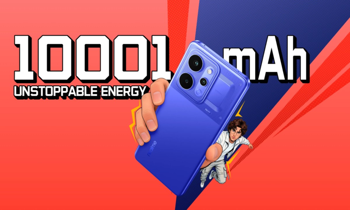 realme lanza en India el NARZO Power con batería de 10.001 mAh