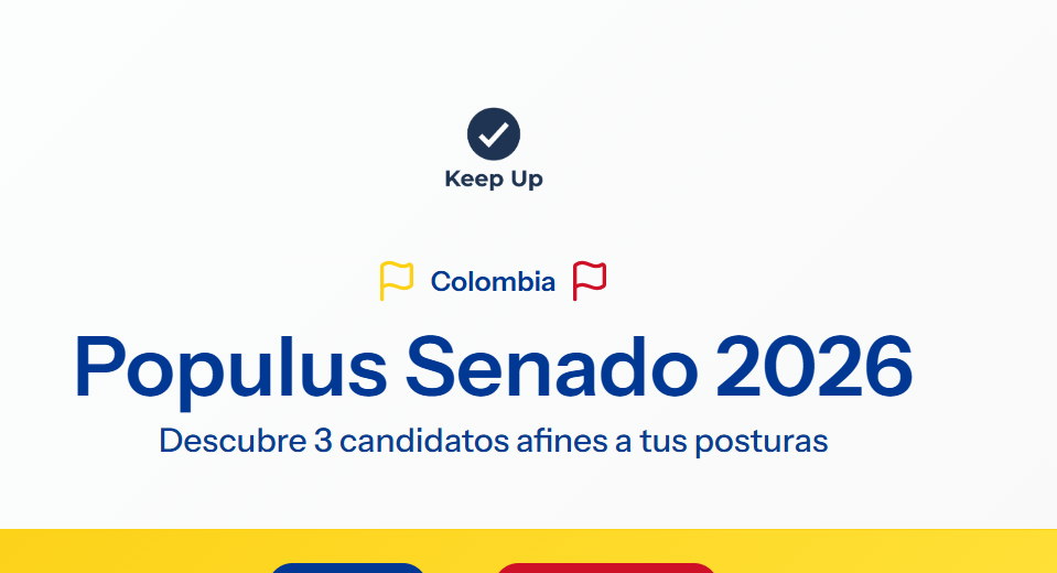 ¿No sabes por quién votar al Senado? Esta es la plataforma que te muestra qué candidato coincide con tus posturas