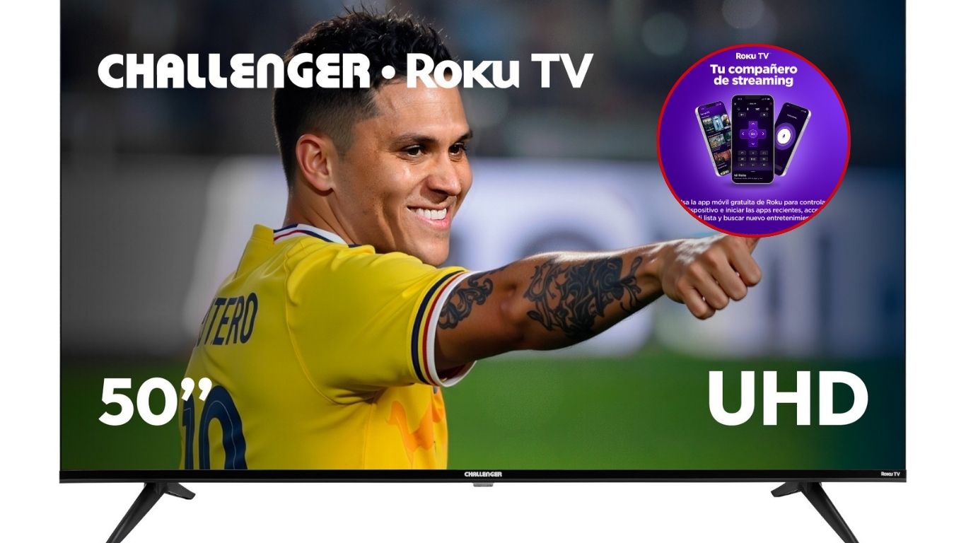 Roku y Challenger lanzan nuevos televisores en Colombia con sistema integrado: precios y características
