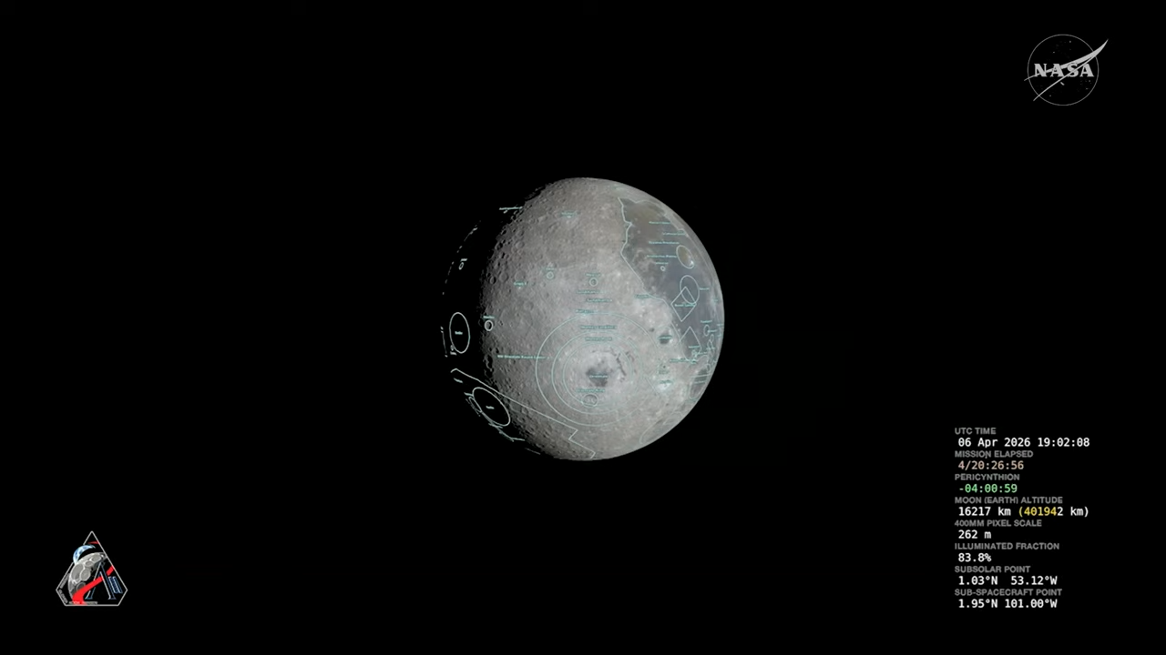 Artemis II sobrevuela la Luna: así es la cara oculta y esto han encontrado los astronautas