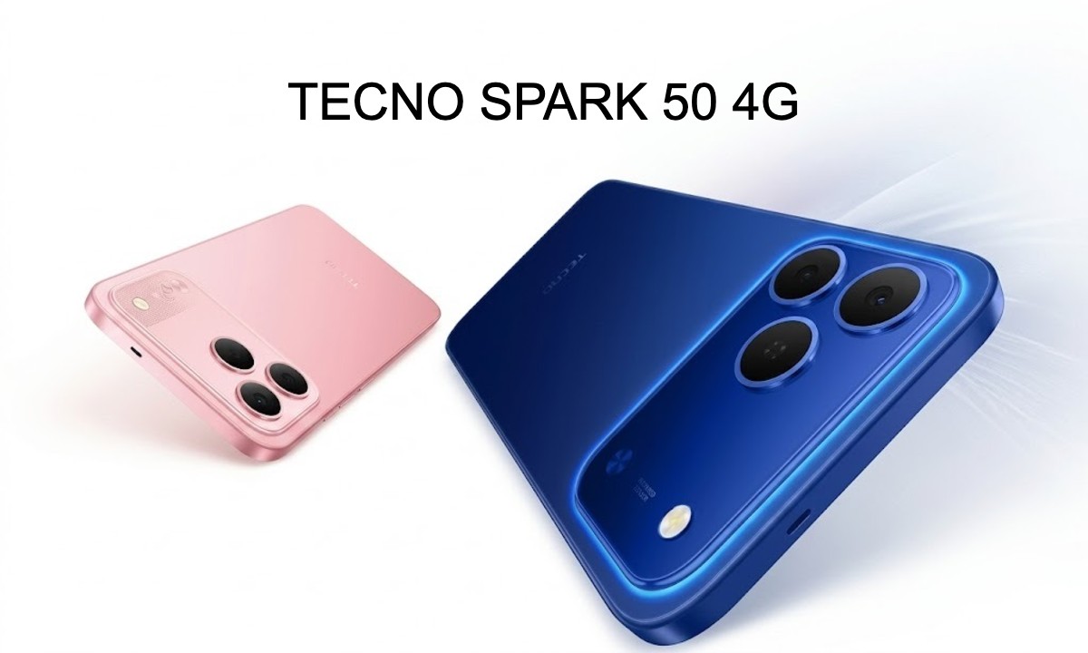 Ya es oficial el Tecno Spark 50 4G: batería de 7 000 mAh y conectividad sin señal