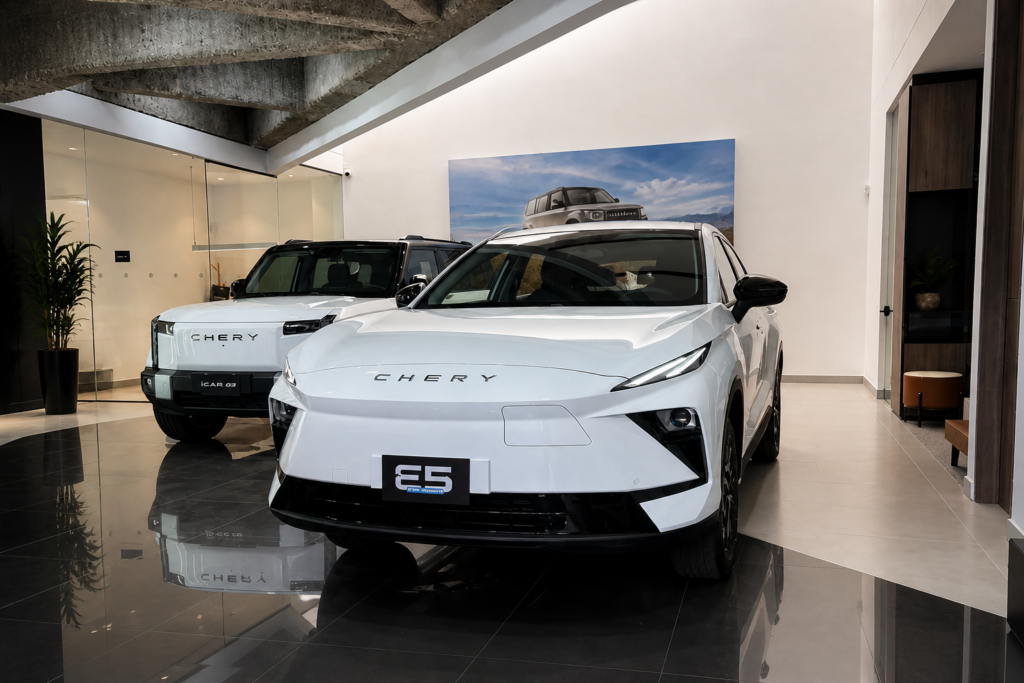 Así es la Chery E5, la SUV eléctrica desde $74 millones que ya se exhibe en Bogotá