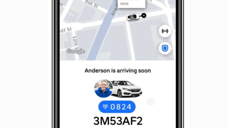 uber pin
