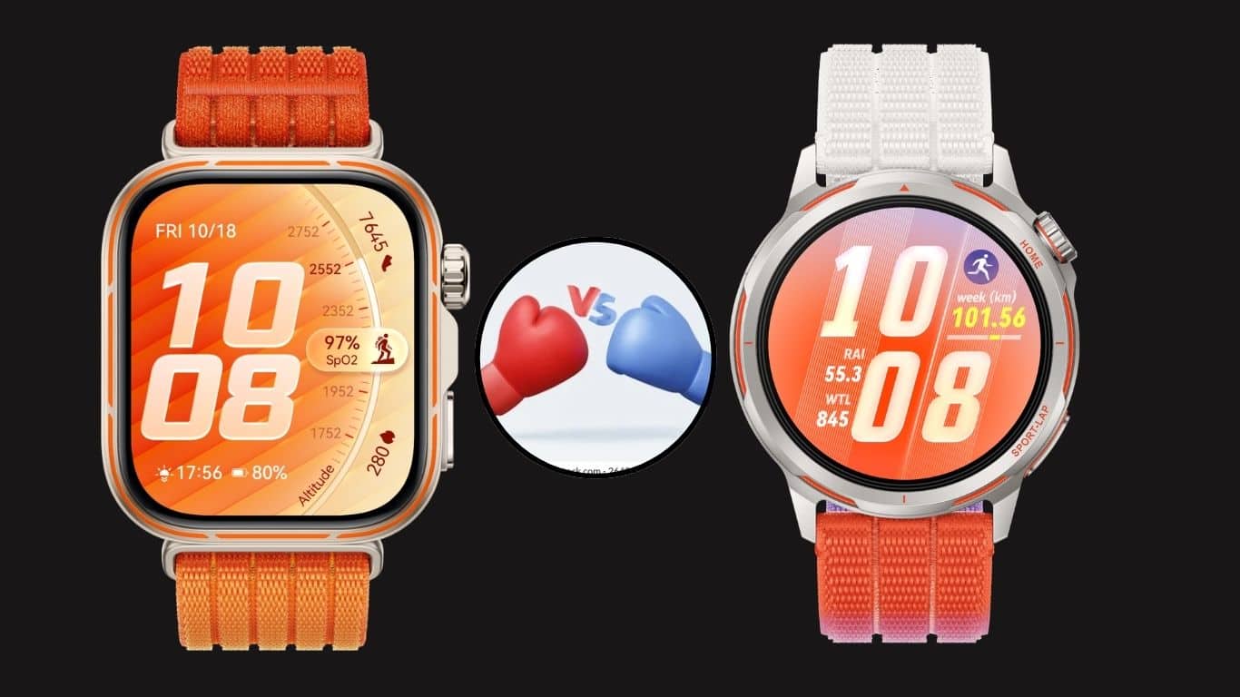 Huawei Watch GT Runner 2 vs Watch Fit 5 Pro: ¿de verdad son tan parecidos?