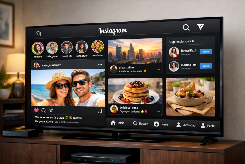 Instagram llega a los televisores con series, directos y videos largos
