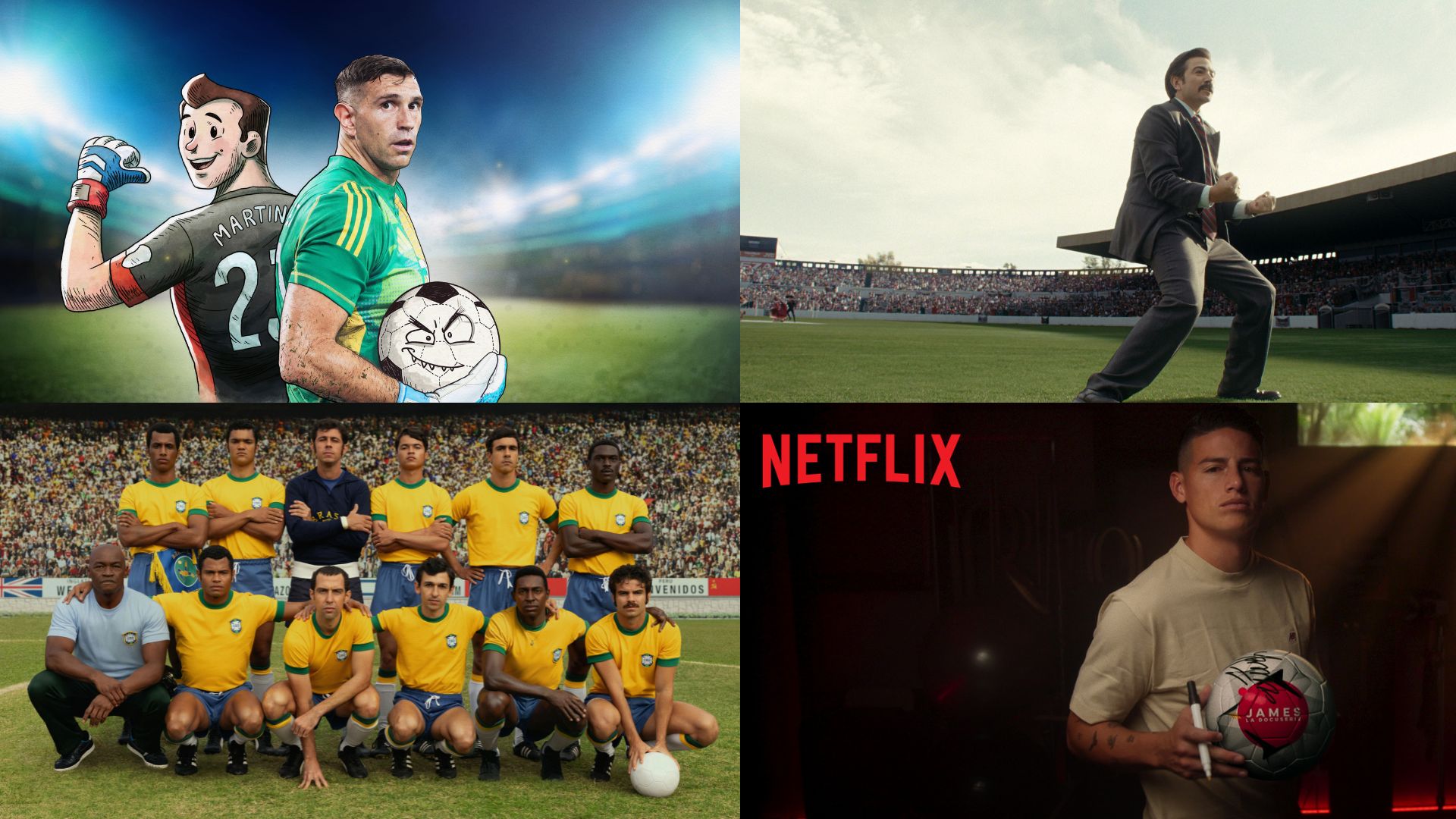 Películas y series de fútbol en Netflix para seguir el Mundial 2026