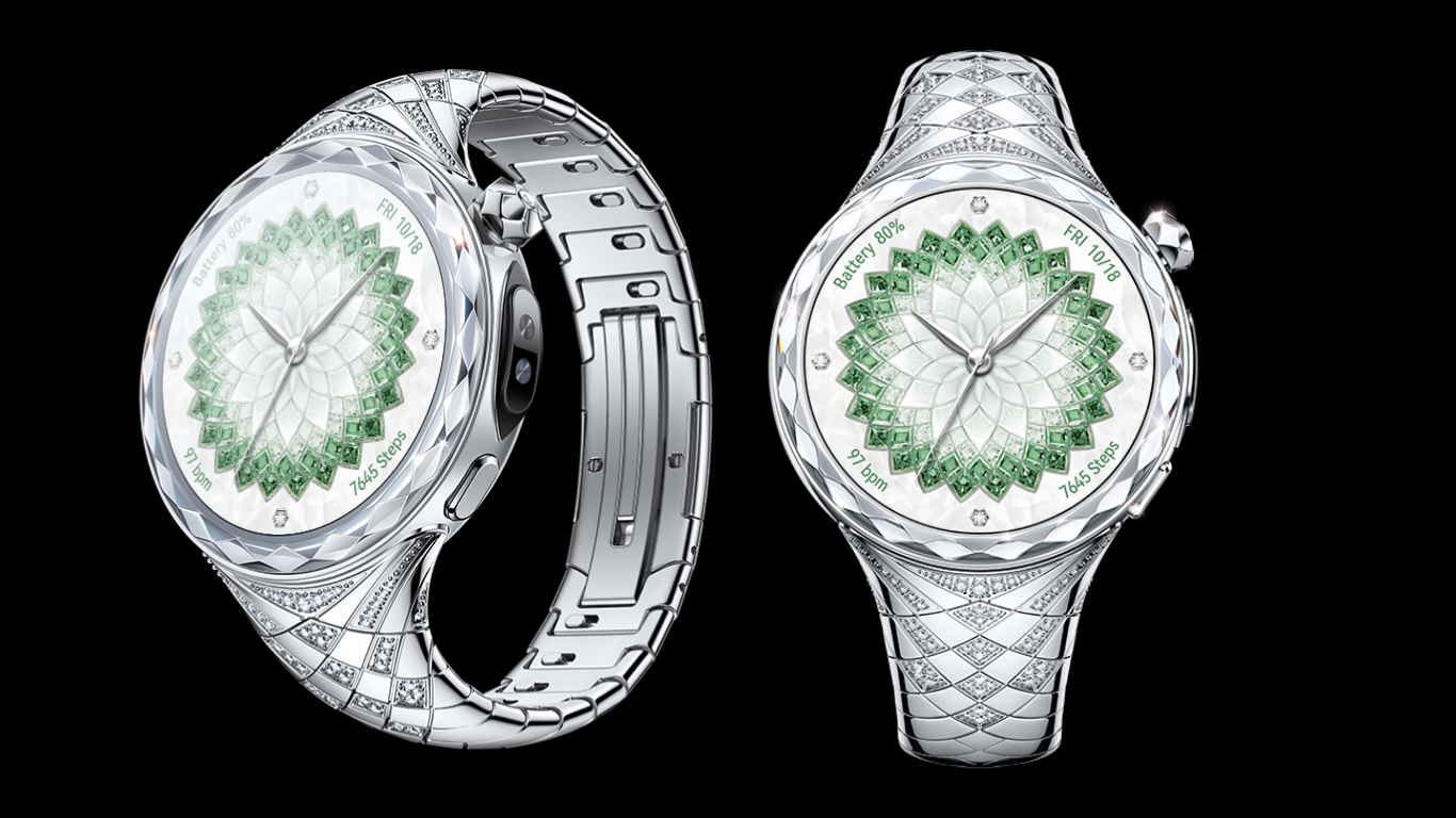 Huawei Watch Ultimate Design, el smartwatch femenino con 99 diamantes: Este es su precio