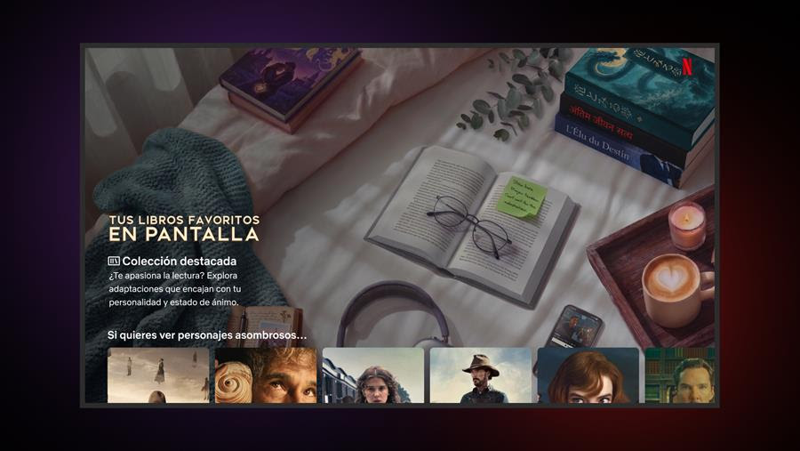Netflix crea sección para encontrar series y películas basadas en libros: así funciona