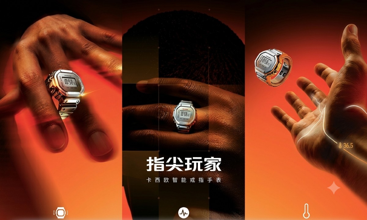 Anillo inteligente de Casio con pantalla: precio y funciones de salud