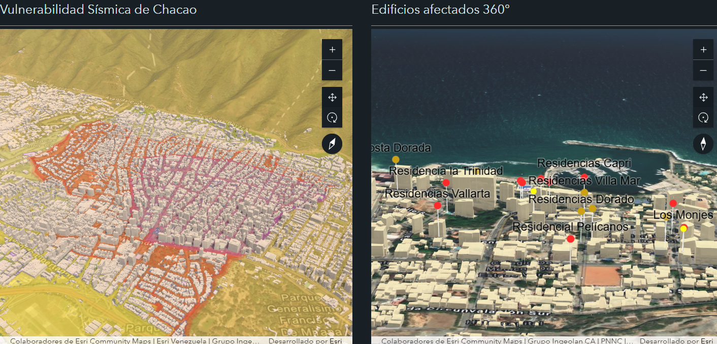 Lanzan portal con mapas en tiempo real para seguir el terremoto en Venezuela