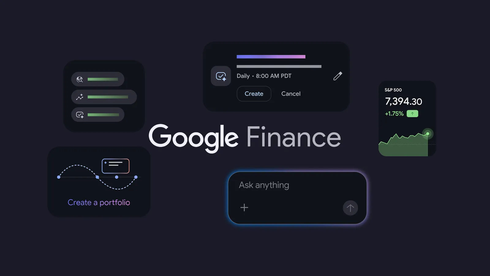 Google Finance lanza nueva app Android con IA y carteras inteligentes