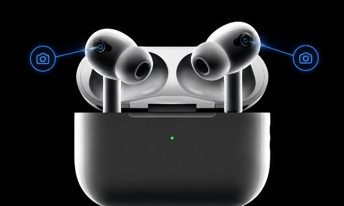 AirPods con cámara aparecen en un video filtrado de Apple