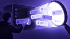 Ilustración de mensajes de Discord expuestos a un buscador web