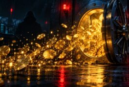Ilustración sobre el hackeo Binance, el mayor robo de criptomonedas de la historia