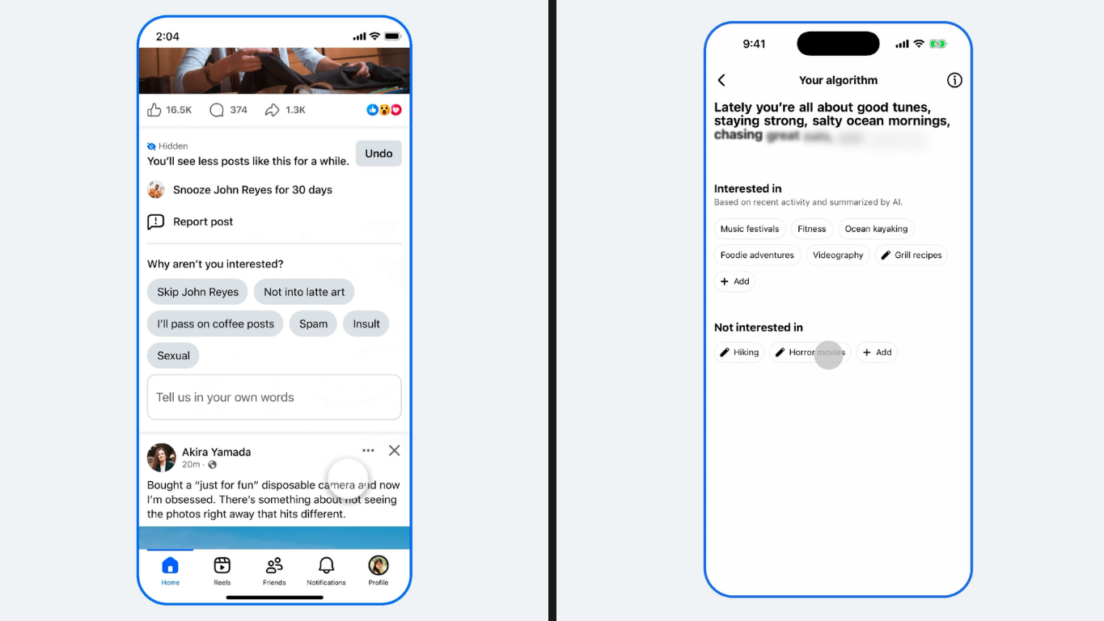 Facebook permitirá personalizar el algoritmo con instrucciones escritas ...